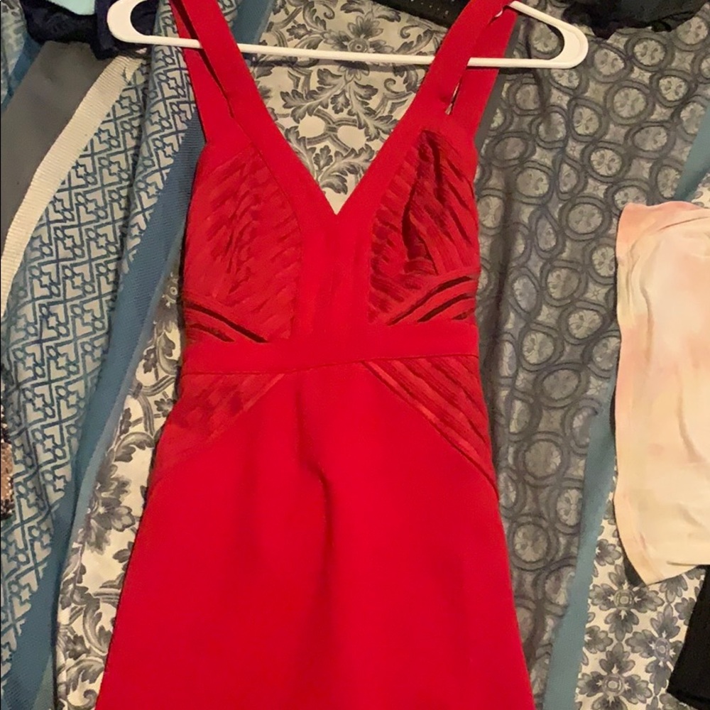 Red dress